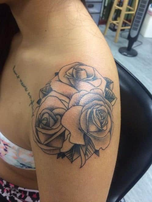 Simple-rose-tattoos