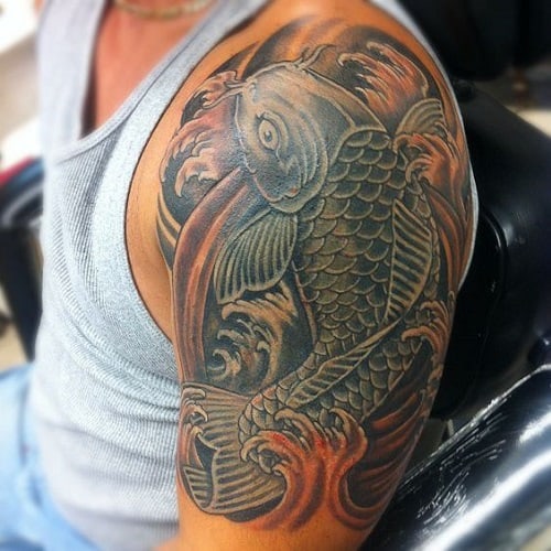 250 Beautiful Koi Fish Tattoo Designs & Their Meanings
