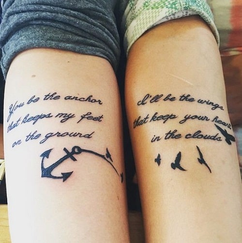 0 Matching Best Friend Tattoos Bff March 21