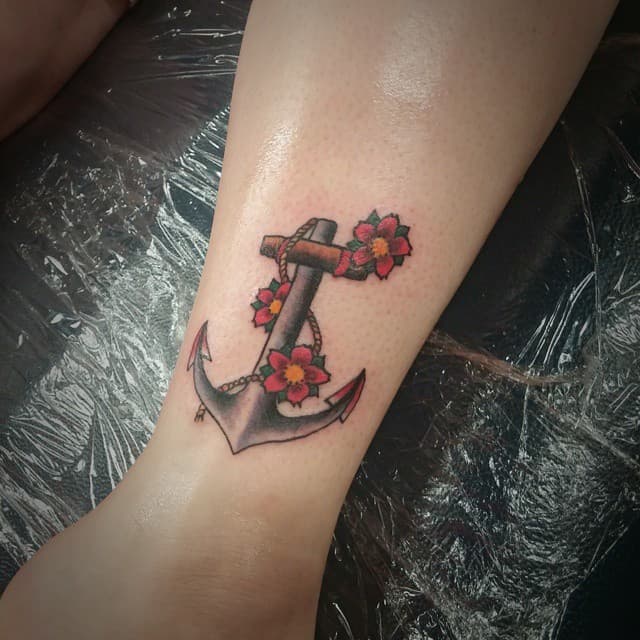 Anchor tattoo