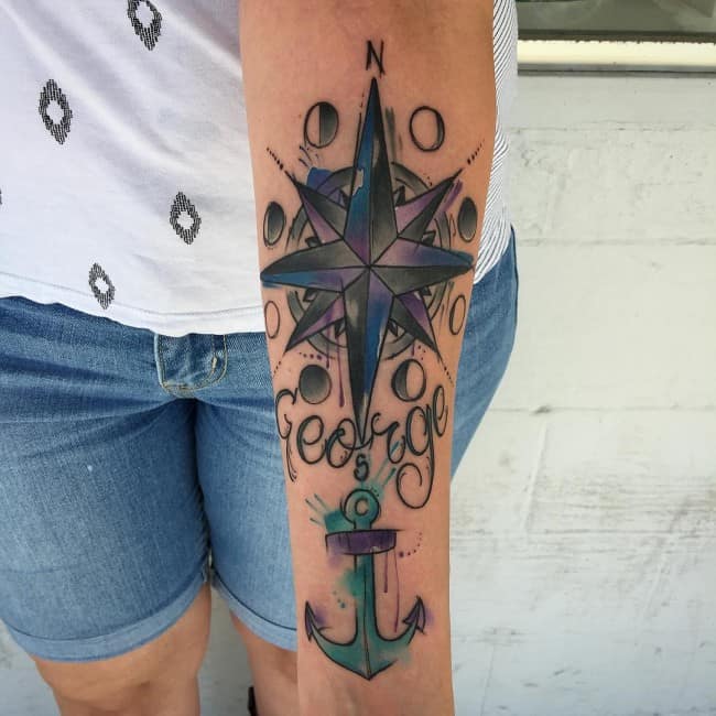 The Anchor Cross Or The Cross Of Hope Tattoo Meanings