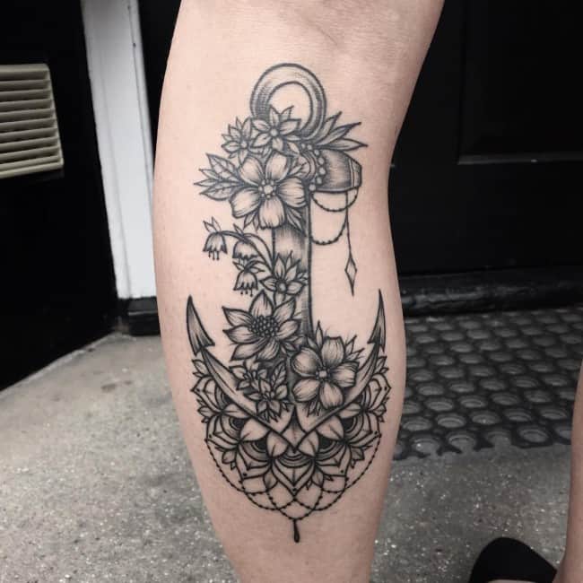 Anchor tattoo