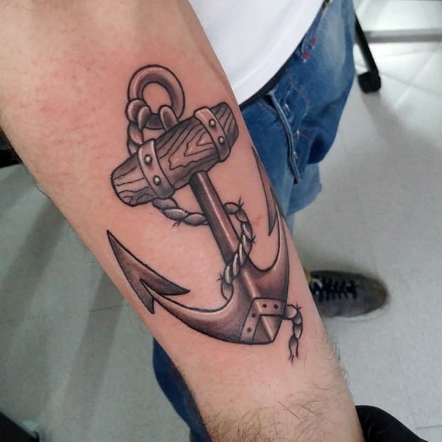 Anchor tattoo