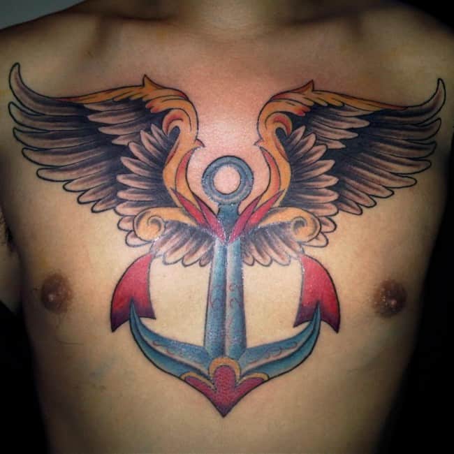 Anchor tattoo