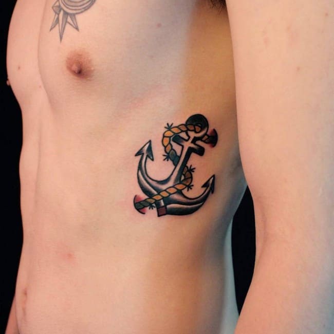 Anchor tattoo