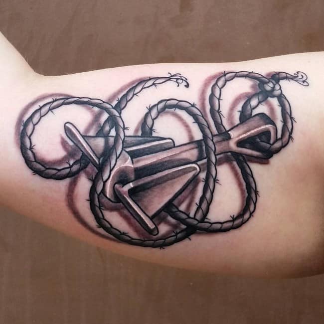 Anchor tattoo