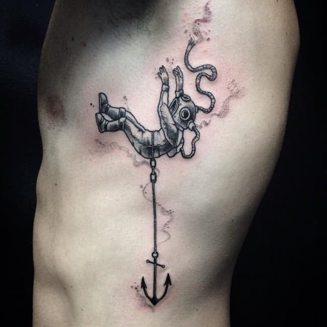 Anchor tattoo