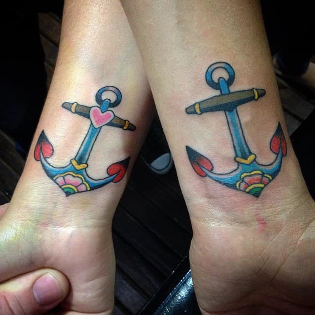 Anchor tattoo