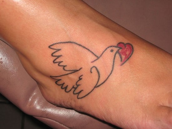 100 Charming Dove Tattoos Meanings