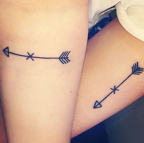 Arrows Best Friend Tattoos