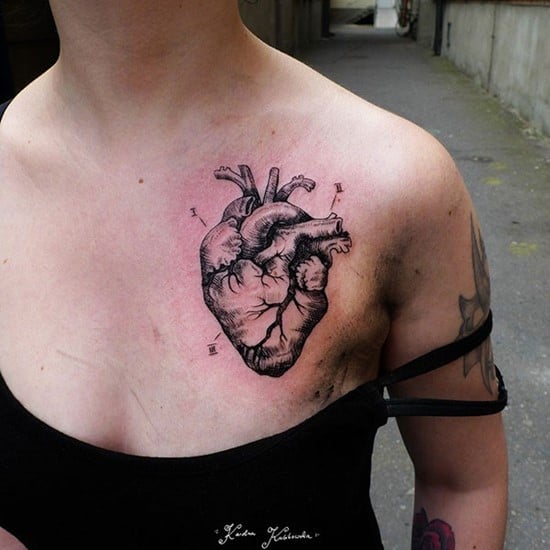 Top 90 Anatomical Heart Tattoo Ideas  2021 Inspiration Guide