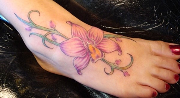 beautiful-orchid-tattoo
