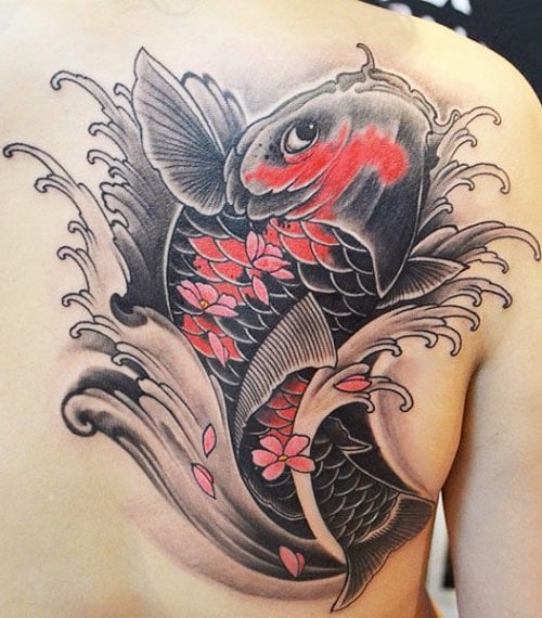 20 Lucky Koi Fish Tattoo Ideas For Women  Tikli