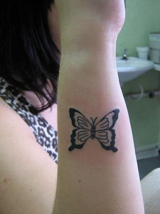 Butterfly Tattoos on Wrist