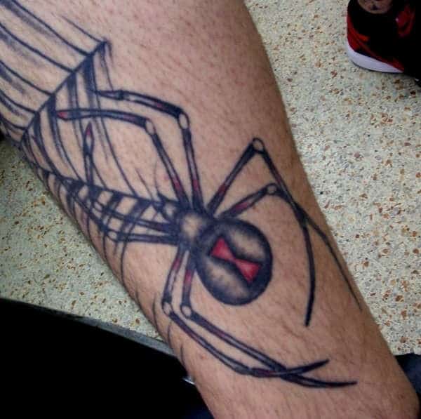 Spider web tattoo by Roy Tsour  Post 30437