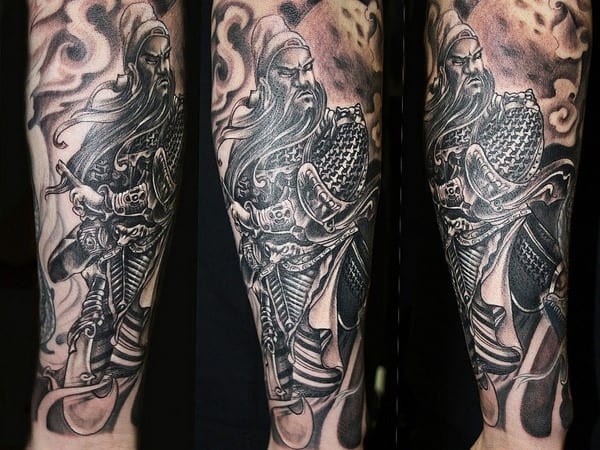 chinese-warrior-tattoo