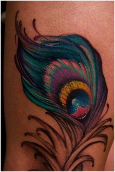 150 Gorgeous Peacock Tattoos And Meanings