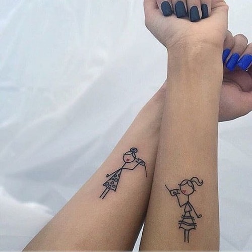 Communication Best Friend Tattoos