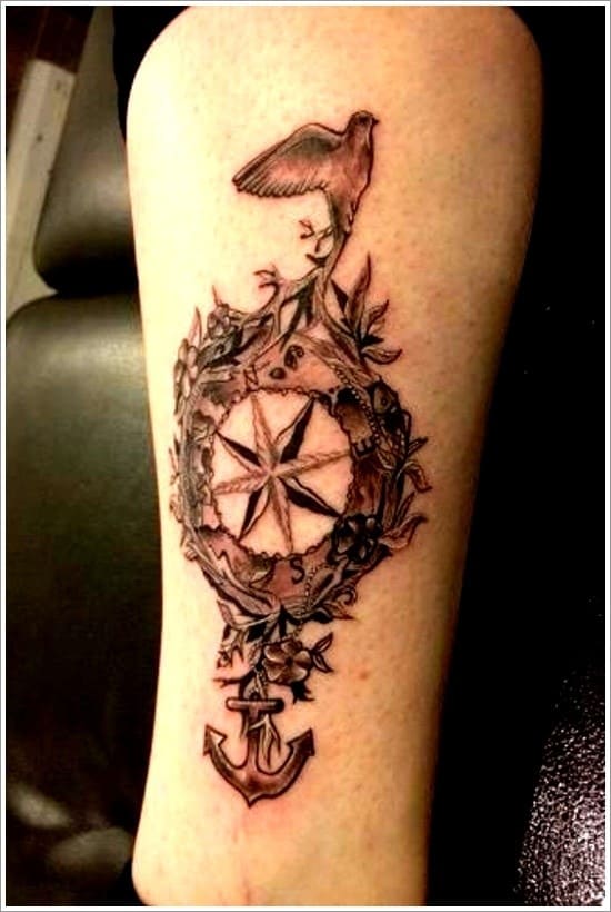 compass-tattoo-designs-2