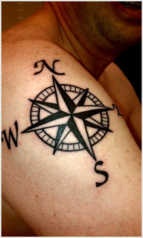 compass-tattoo-designs-26