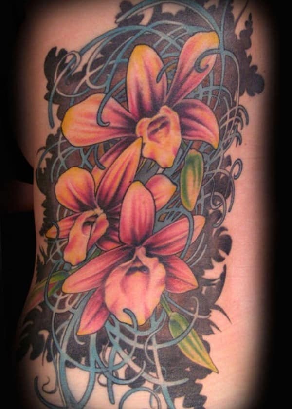 100 Best Orchid Tattoos Meanings (Ultimate Guide, January ...