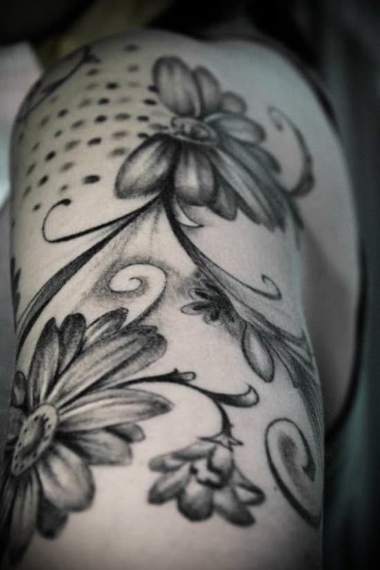 daisy-tattoo-26