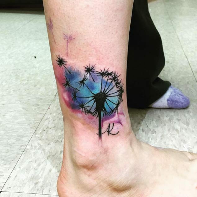 Top 10 Best Dandelion Tattoos and Meanings  Styles At Life