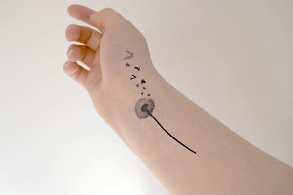 150 Meaningful Dandelion Tattoo Ideas