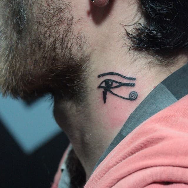 Crazy ink tattoo  Body piercing on X EYE OF HORUS TATTOO DESIGN by  artist bhumi jain For more info visithttpstcobhvUab6Jqd  httpstco23HyFG9GyH  X