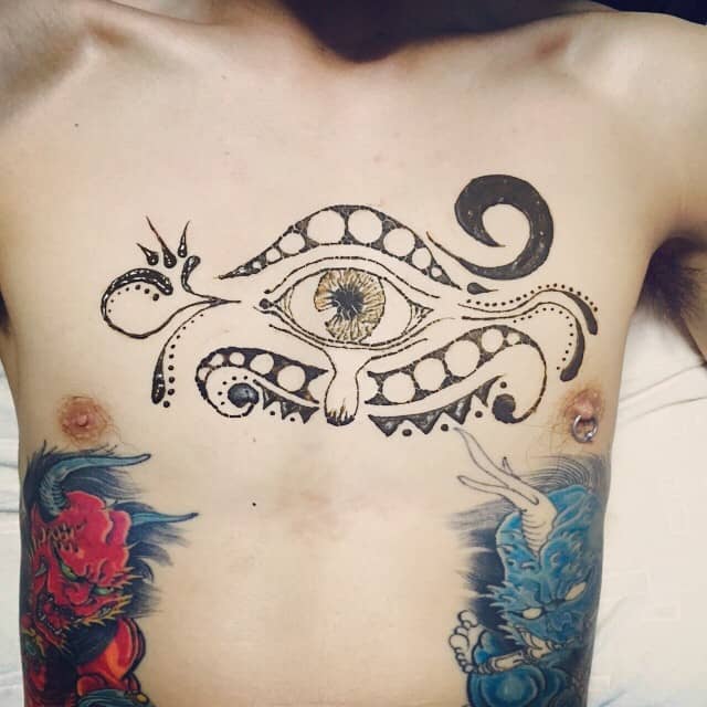 osiris eye tattoo