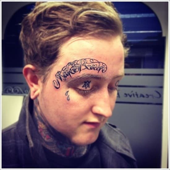 23 Face Tattoo Ideas That Even Your Parents Would Be Cool With