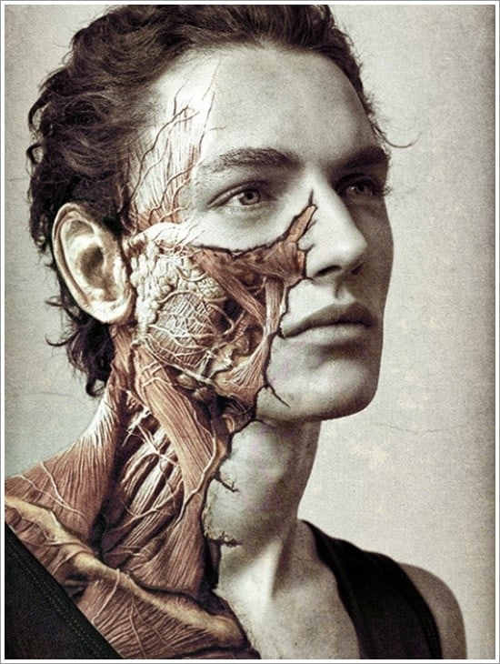 ripped skin face tattoo on face face-tattoo-designs-4