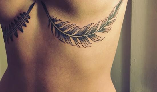 feather tattoos designs ideas men women cute beautiful (15)