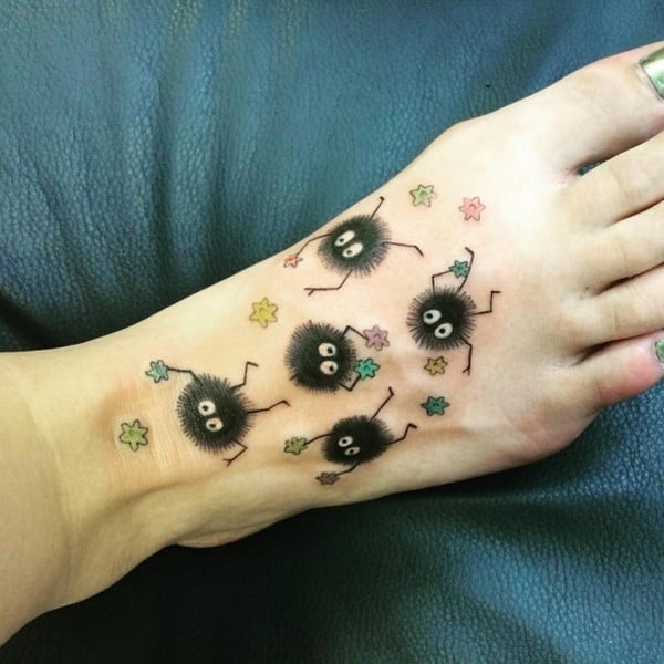 150 Small Foot Tatto