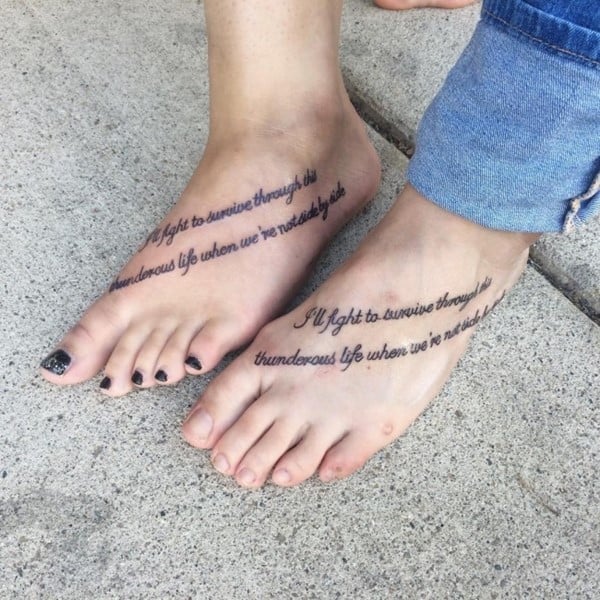 30 Cute Foot Tattoo Ideas for Girls  Pretty Designs