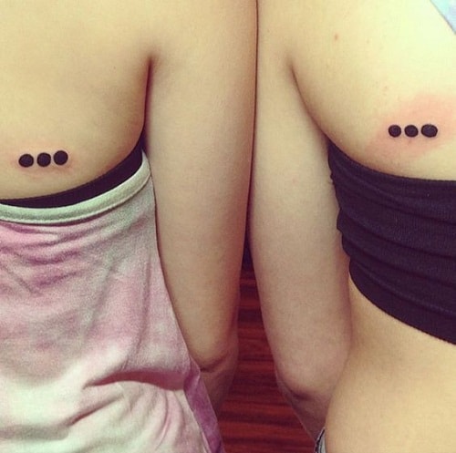 Dots Best Friend Tattoos
