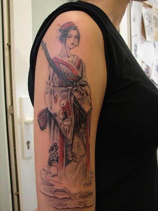 japanese tattoo meanings geisha