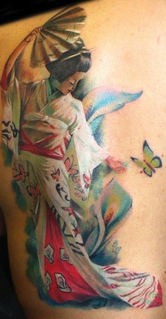 geisha-tattoos-butterflies