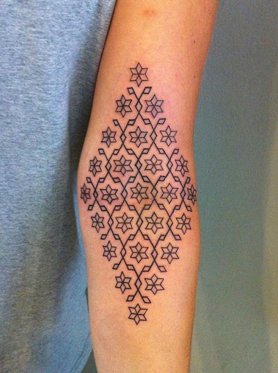 geometric tattoo