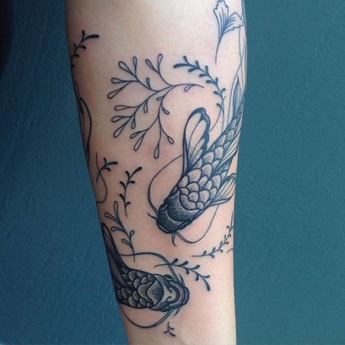 Hand Koi Tattoos