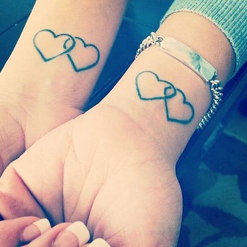 Heart Friendship Tattoo Ideas