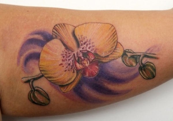 inner-arm-orchid-tattoo