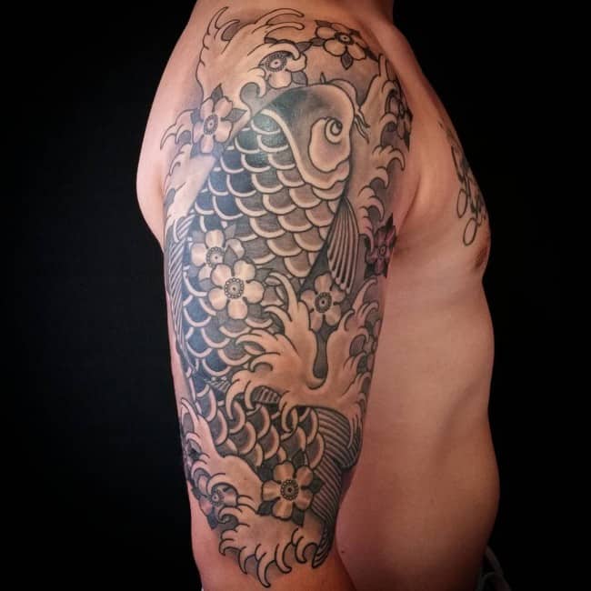 250 Best Koi Fish Tattoos Meanings Ultimate Guide November