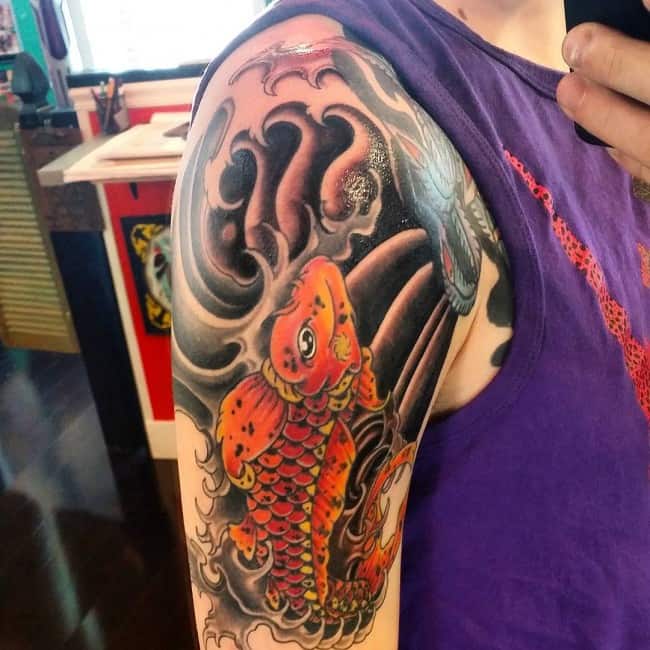 Details 95 about japanese koi fish tattoo super cool  indaotaonec