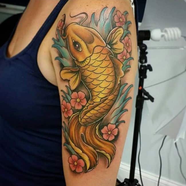 koi fish tattoo