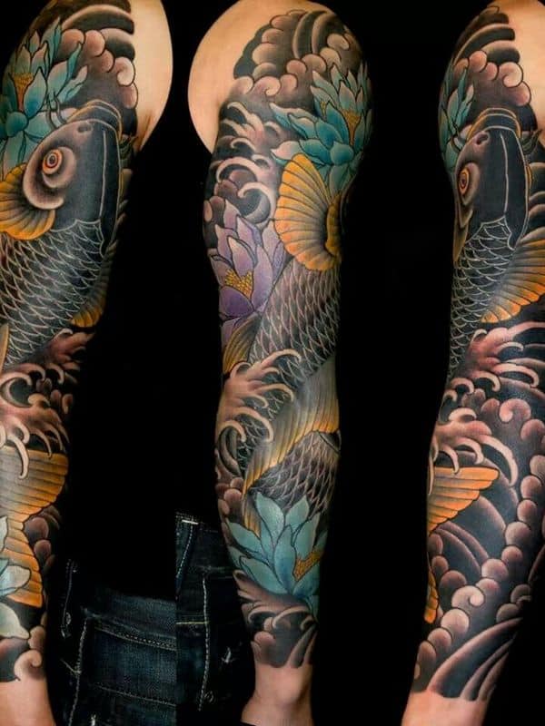 Koi Fish Tattoo Ancient History Meaning Ideas And Designs