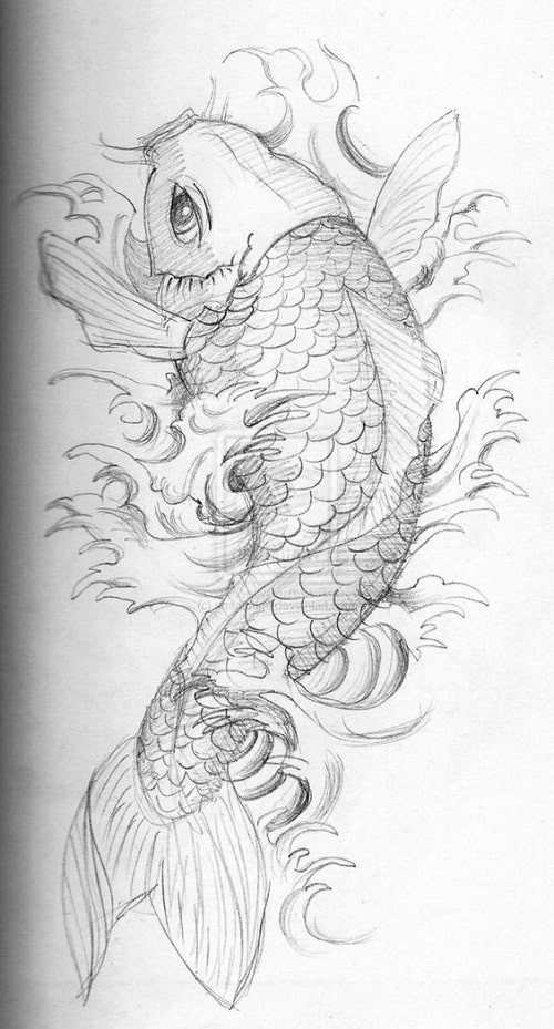 250 Beautiful Koi Fish Tattoo Designs & Their Meanings