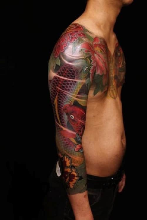 Koi Tattoo Sleeve