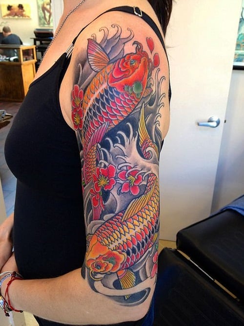 Beautiful Koi Fish Tattoo Designs Their Meanings