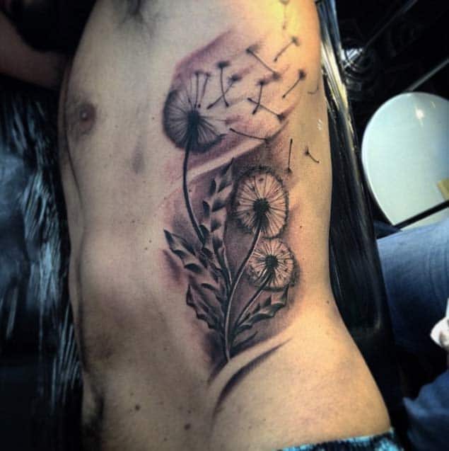 Dandelion Tattoo by George Cido